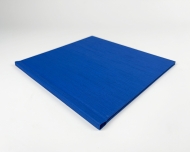 PhotoBook For Staple Steelbinding 21x21 Kashmir UltraMarine / Black Mirror