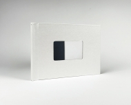 Албум Pro PhotoBook С ПРОЗОРЧЕ - A5 пейзаж - White Pearl