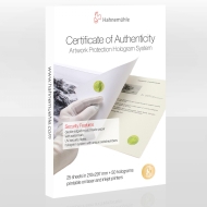 Hahnemuehle Сертификат за автентичност A4