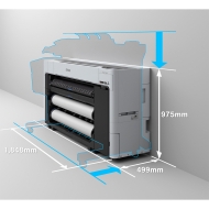 EPSON SureColor SC-P8500D / P8500DM, 44"/111.8 см - опция скенер и копир