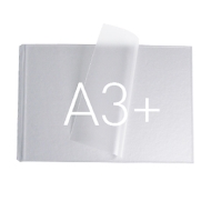 OPUS Pouch Cover white - полуготови корици - A3 пейзаж / 304x423 mm