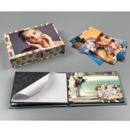 Easy Gifts Мини Албум за 10 снимки 10x15 розов/ жълт/ сив/ зелен