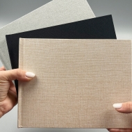 Easy Gifts Албум за 12 снимки 15x20, БЕЖОВ, СИВ, ЧЕРЕН