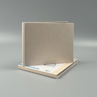 Easy Gifts Албум за 12 снимки 15x20, БЕЖОВ, СИВ, ЧЕРЕН