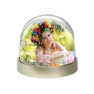 Adventa Снежен купол с основа металик