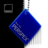 PERSPEX Solid/Translucent 743 BLUE acrylic sheets