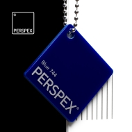 PERSPEX Solid/Translucent 744 BLUE acrylic sheets