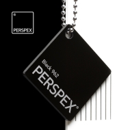 PERSPEX Solid/Translucent 962 BLACK acrylic sheets