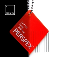 PERSPEX Frost S2 4T50 CHILLI RED Double-Sided Satin acrylic sheets