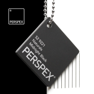 PERSPEX Naturals S2 9221 Midnight BLACK acrylic sheets