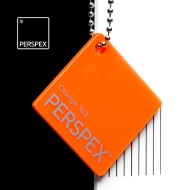 PERSPEX Solid/Translucent 363 ORANGE acrylic sheets